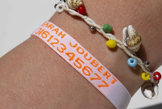 SOS Armband Kind