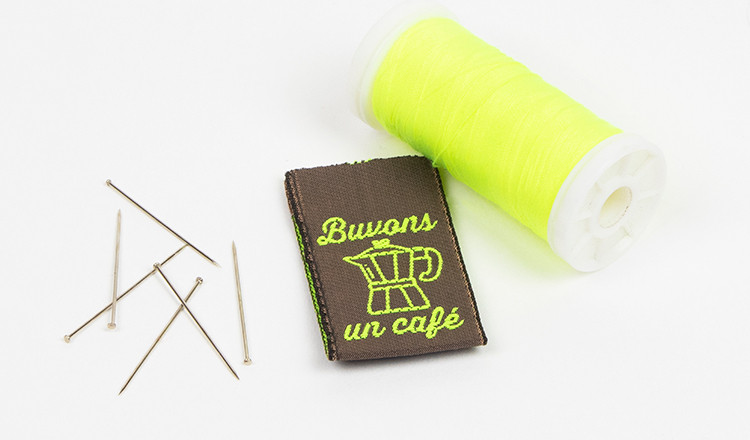 Custom logo label