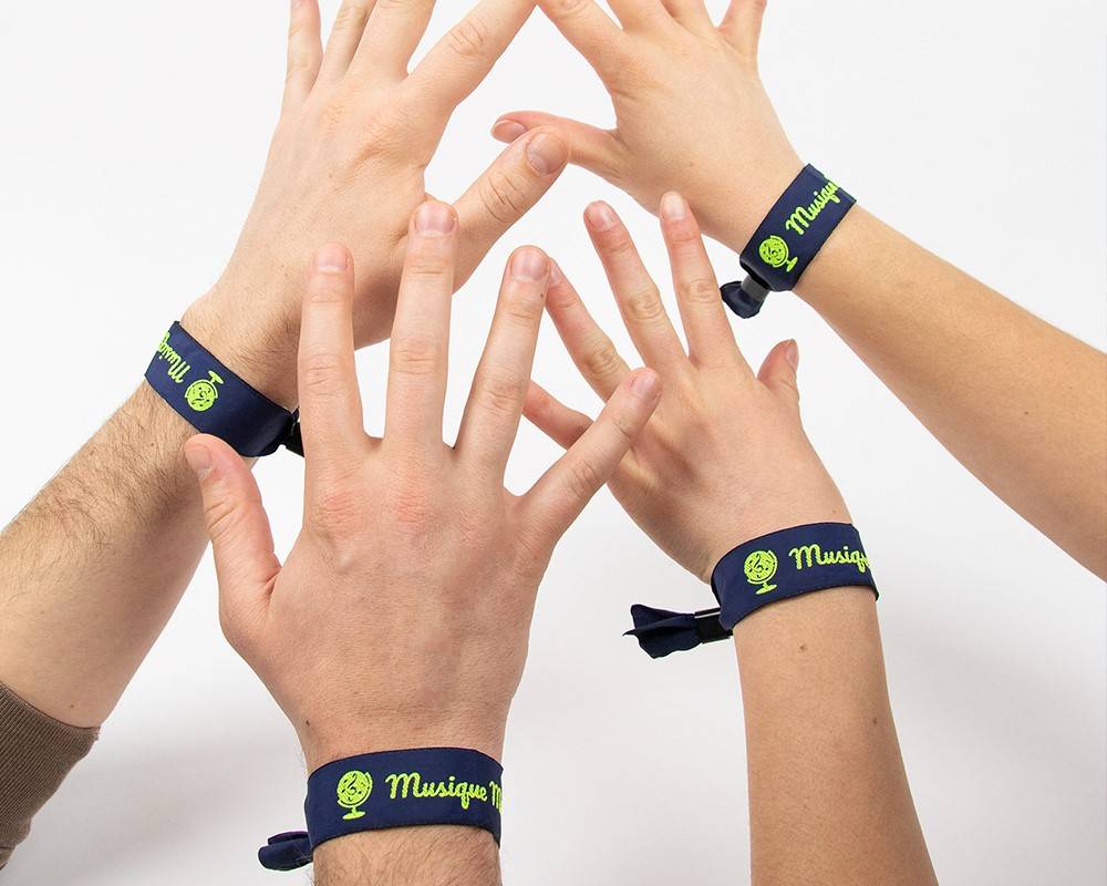 Konzertbändchen logo