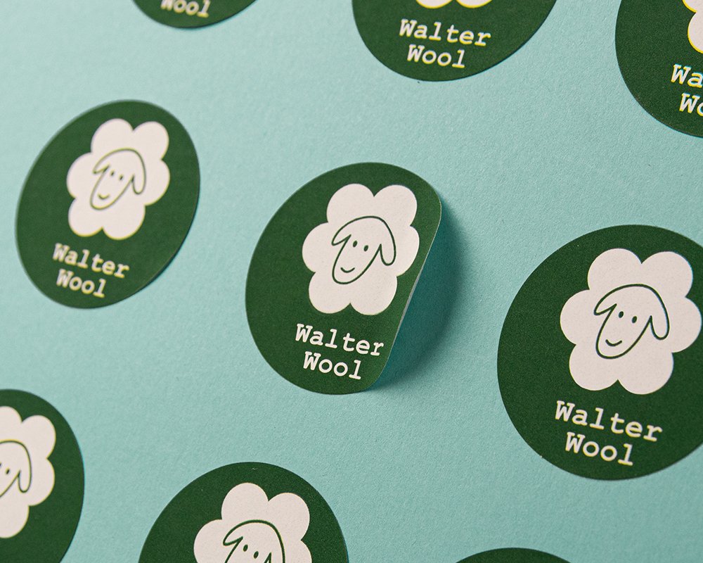 Sticker mit eigenem Logo