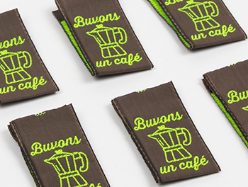 Einnähetiketten Taft 